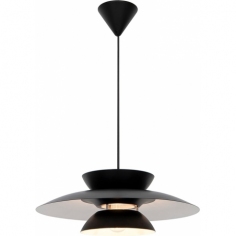 Lampa wisząca designerska Carmen 45 czarna Nordlux