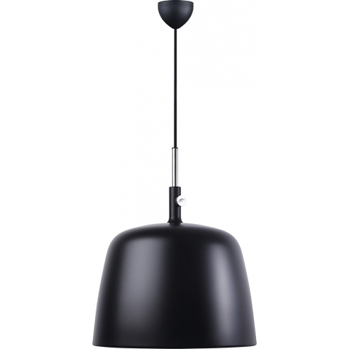Lampa wisząca loft Norbi 30 czarna DFTP