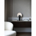 Lampa stołowa designerska Caché czarna DFTP