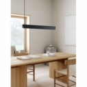 Lampa wisząca minimalistyczna Beau 100 czarna DFTP