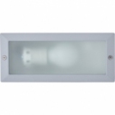 Lampa zewnętrzna wpuszczana Flossy srebrna Brilliant