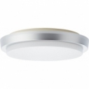 Plafon łazienkowy okrągły Devora round LED 28cm srebrny Brilliant