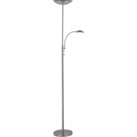 Lampa podłogowa z lampką do czytania Rosanna LED chrom Brilliant