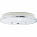 Visitation LED 48.5cm white&silver modern ceiling lamp with remote control Brilliant