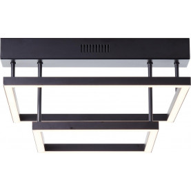 Ranut LED 35cm black modern ceiling lamp Brilliant 2