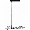 Lampa wisząca nowoczesna Amalie LED 80 czarna Brilliant