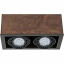 Lampa spot drewniana Box II 35x19cm Nowodvorski