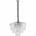 Lampa wisząca kryształowa glamour Cristal 56cm przezroczysty/srebrny Nowodvorski