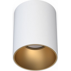 Eye Tone 9cm white&gold spot lamp Nowodvorski