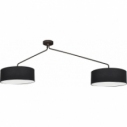 Lampa sufitowa na wysięgnikach z abażurami Falcon II czarna Nowodvorski