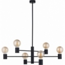 Lampa wiszące "żarówki" loft Radius VI czarna Nowodvorski
