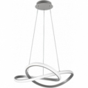 Lampa wisząca nowoczesna Course LED 60cm nikiel Reality