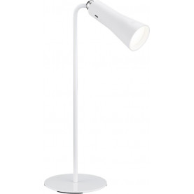 Lampa biurkowa minimalistyczna Maxi LED biały mat Reality