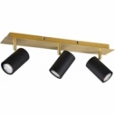 Marley III black&gold glamour ceiling spotlight Trio