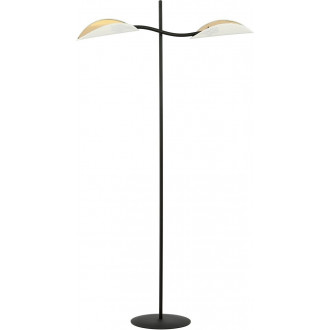 Lotus white&gold designer floor lamp Emibig