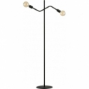 Frix black 2-light floor lamp Emibig