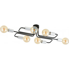 Veken VIA black&silver Emibig ceiling lamp "bulbs" Emibig