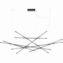 Strise LED 180cm black modern pendant lamp