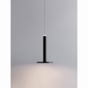 Plato LED 15cm black matte modern pendant lamp