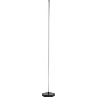 Simple LED 60cm black modern floor lamp