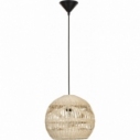 Lampa wisząca rattanowa kula boho Saparua I 30cm