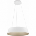 Lampa wisząca okrągła Tessa LED 54cm biały/szampański