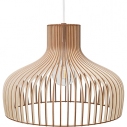 Lampa ze sklejki wisząca Goblet 45cm PLYstudio