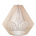 Lampa ze sklejki wisząca geometryczna Diamond 55cm PLYstudio