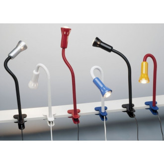 Lampa klips Flex czarny