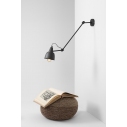 Lampa sufitowa na wysięgniku Aida czarna Aldex