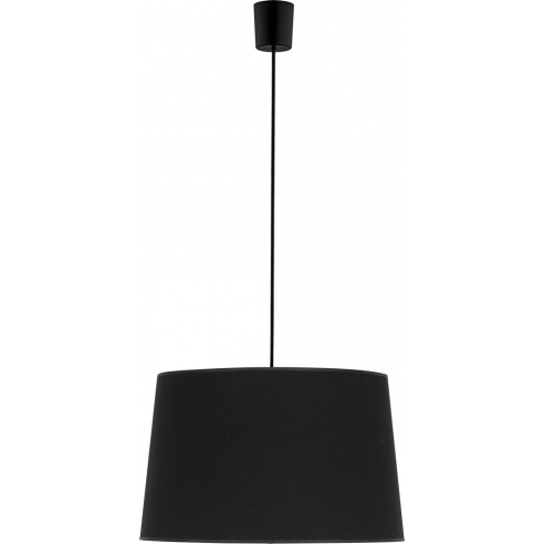 Stylowa Lampa wisząca z abażurem Maja 45 Czarna TK Lighting do salonu i sypialni.