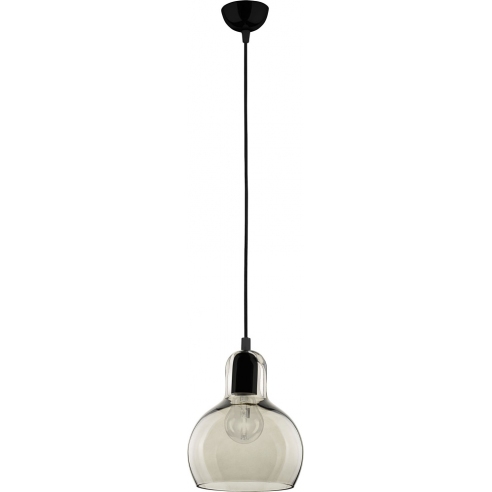 Stylowa Lampa wisząca szklana Mango 18 Grafitowy TK Lighting do kuchni, salonu i sypialni.