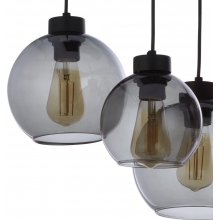 Lampa sufitowa szklane kule Cubus Graphite VI Grafitowa TK Lighting