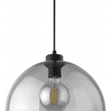 Lampa wisząca szklana kula Cubus Graphite 30 Grafitowa TK Lighting