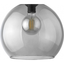 Lampa wisząca szklana kula Cubus Graphite 30 Grafitowa TK Lighting