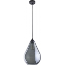 Lampa wisząca szklana Fuente 24 Grafitowa TK Lighting