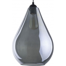 Stylowa Lampa wisząca szklana Fuente 24 Grafitowa TK Lighting do kuchni, salonu i sypialni.