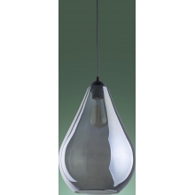 Lampa wisząca szklana Fuente 24 Grafitowa TK Lighting