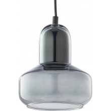 Lampa wisząca szklana loft Vichy grafitowa TK Lighting