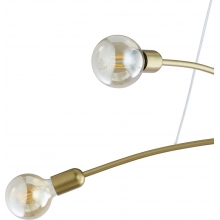 Lampa wisząca "patyczak" glamour Helix IV złota TK Lighting