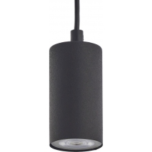 Lampa minimalistyczna wisząca tuba Logan 5 czarna TK Lighting