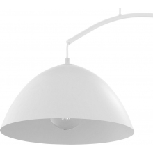 Lampa wisząca metalowa podwójna Faro New biała TK Lighting