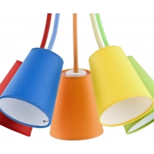 Lampa dziecięca sufitowa Wire Colour 5 Kolorowa TK Lighting