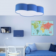 Plafon dziecięcy chmurka Cloud 62 niebieski TK Lighting