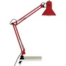 Lampa biurkowa z uchwytem Hobby Czerwona Brilliant do czytania i na biurko.