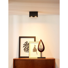 Lampa Spot podwójna Bodi II Kwadratowy Czarny Lucide