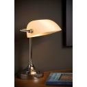 Lampa stołowa BANKER biała