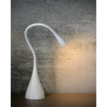 Lampa biurkowa minimalistyczna Zozy Led Biała Lucide
