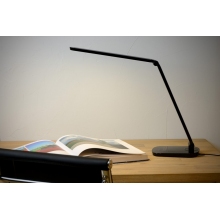 Lampa biurkowa minimalistyczna Vario Led Czarna Lucide