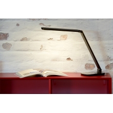 Lampa biurkowa minimalistyczna Vario Led Czarna Lucide